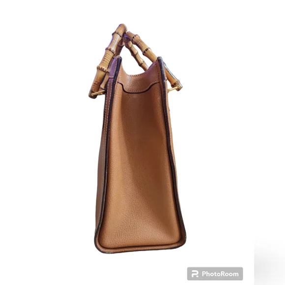 💥Vintage GUCCI Diana Bag Bamboo Tote Medium size - Picture 7 of 17